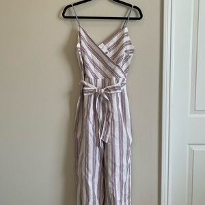 Banana Republic Striped Jumpsuit NWT